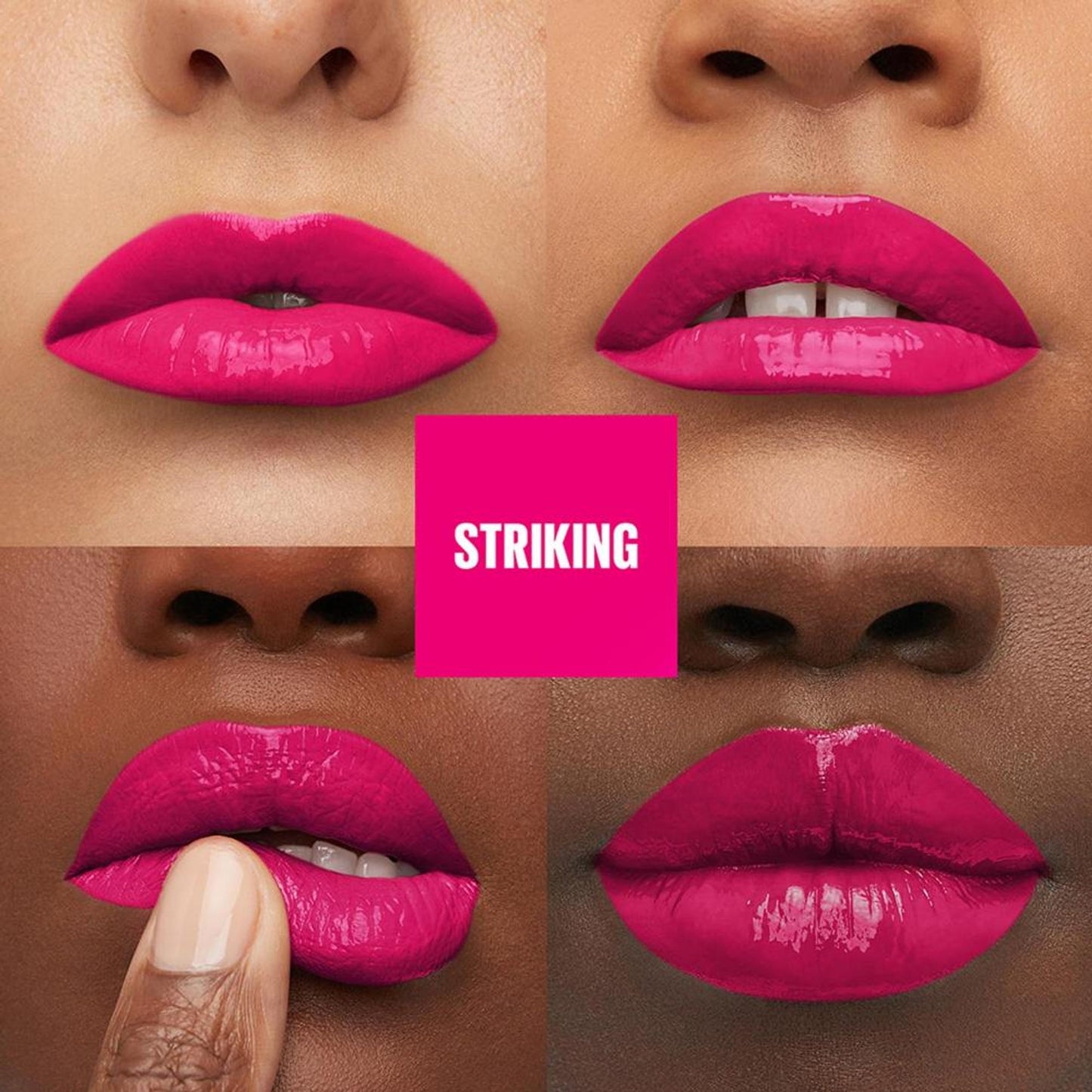 Maybelline New York Super Stay Vinyl Ink Liquid Lipstick, Instant Shine Lasts Up To 16H - Striking