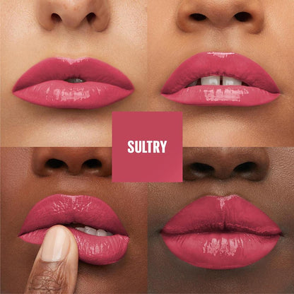 Maybelline New York Super Stay Vinyl Ink Liquid Lipstick, Instant Shine Lasts Up To 16H - Sultry