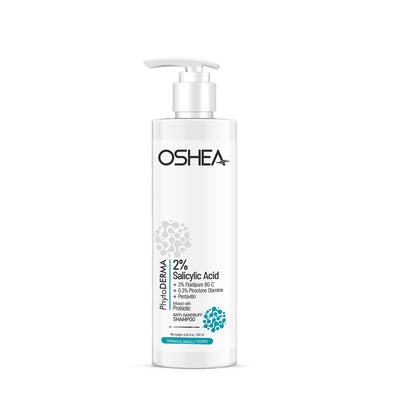 Oshea Herbals Phytoderma 2% Salicylic Acid Anti-Dandruff Shampoo Infused With Probiotic