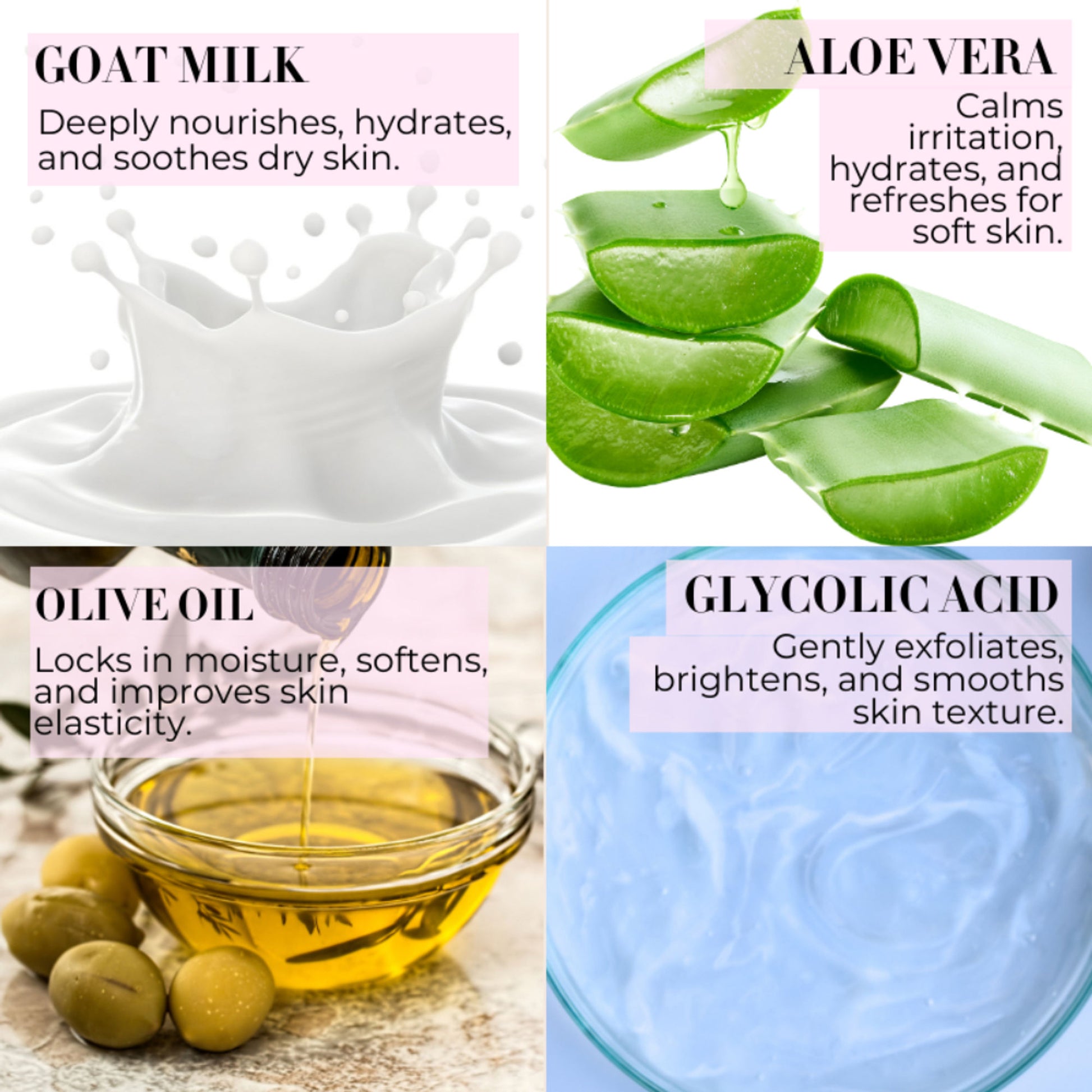 Baes Club Goat Milk Shower Gel With Olive Oil & Glycolic Acid For Intense Hydration & Moisturising