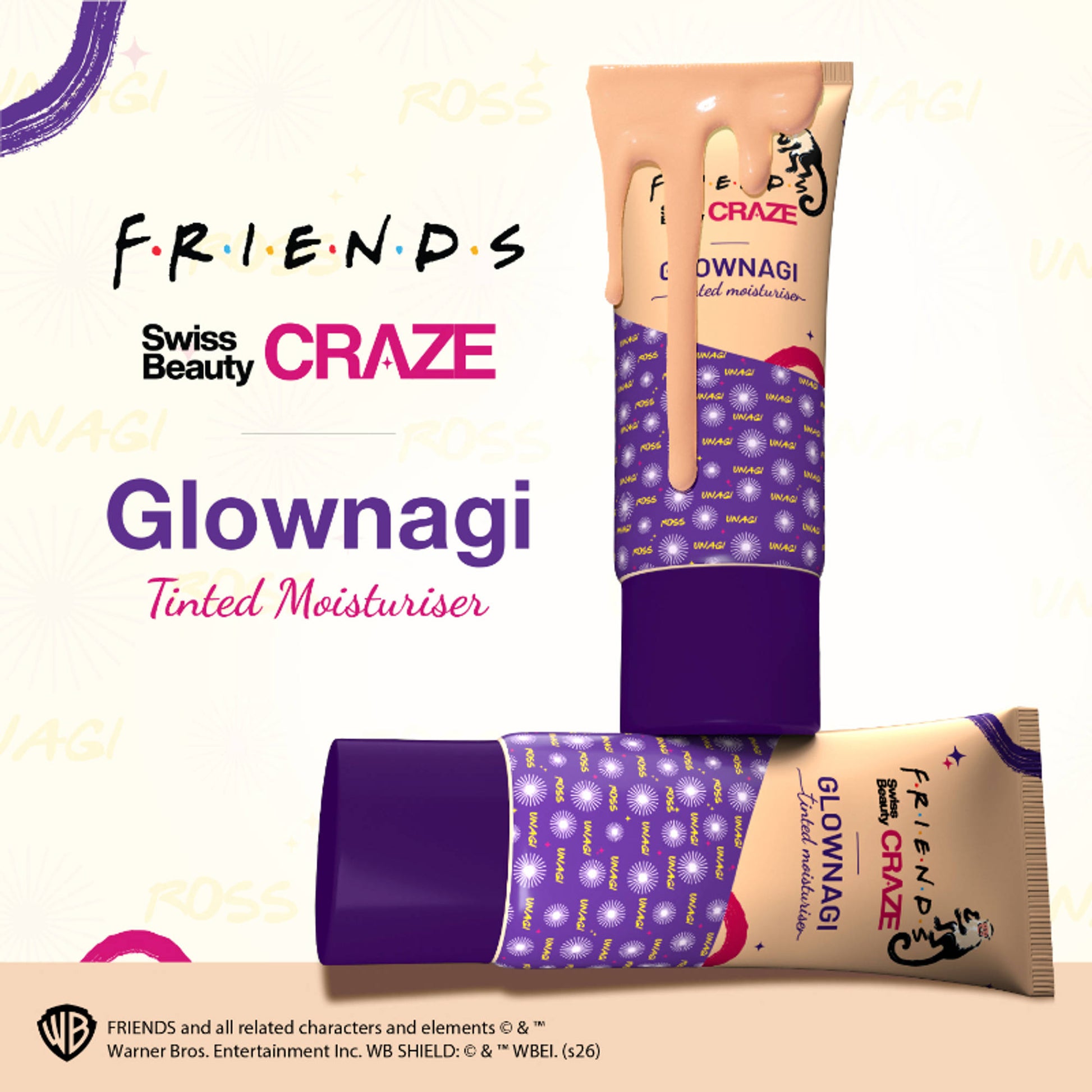 Swiss Beauty Craze Glownagi Tinted Moisturiser Deep Hydrating Formula , Dewy & Radiant Finish