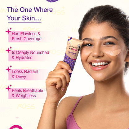 Swiss Beauty Craze Glownagi Tinted Moisturiser Deep Hydrating Formula , Dewy & Radiant Finish