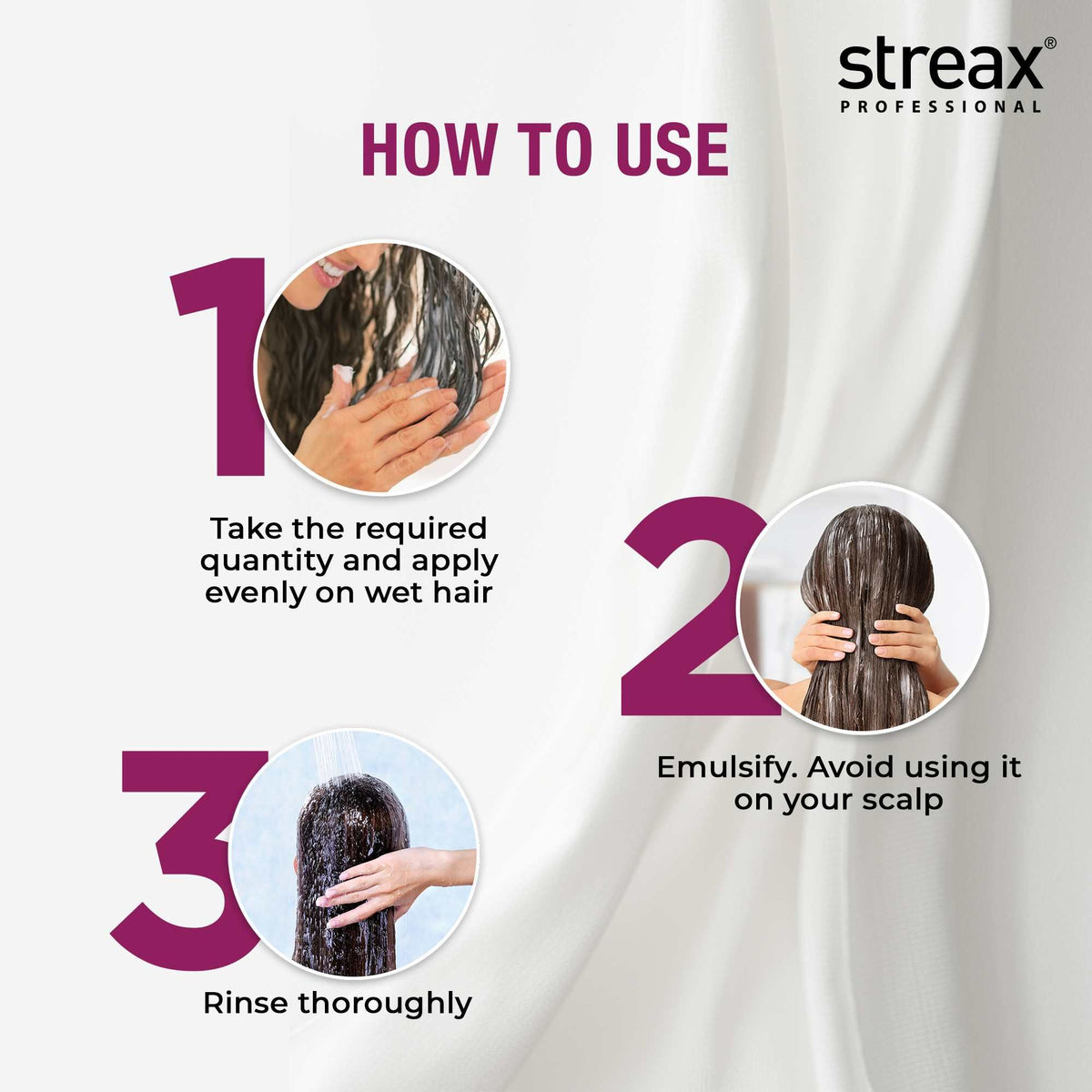 Streax Professional Canvoline Conditioner for Chemically Treated & Damaged Hair Repair
