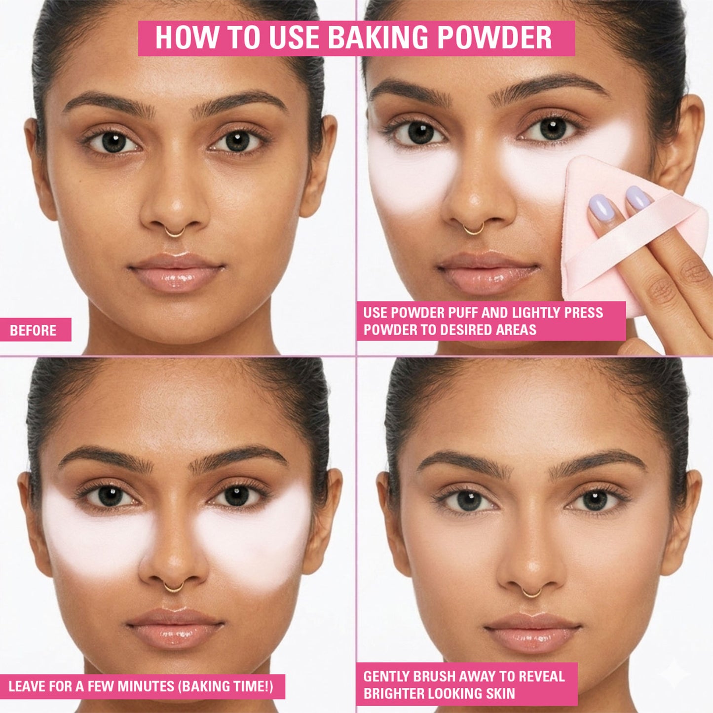 Makeup Revolution Loose Baking Powder - Banana