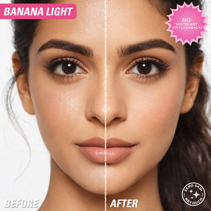 Makeup Revolution Loose Baking Powder - Banana Light