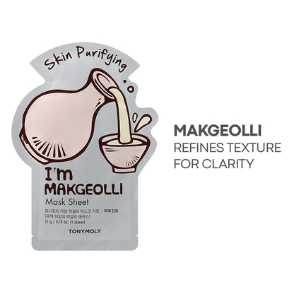 TONYMOLY Korean I'm Face Sheet Mask - Makgeolli