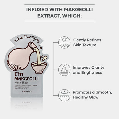 TONYMOLY Korean I'm Face Sheet Mask - Makgeolli