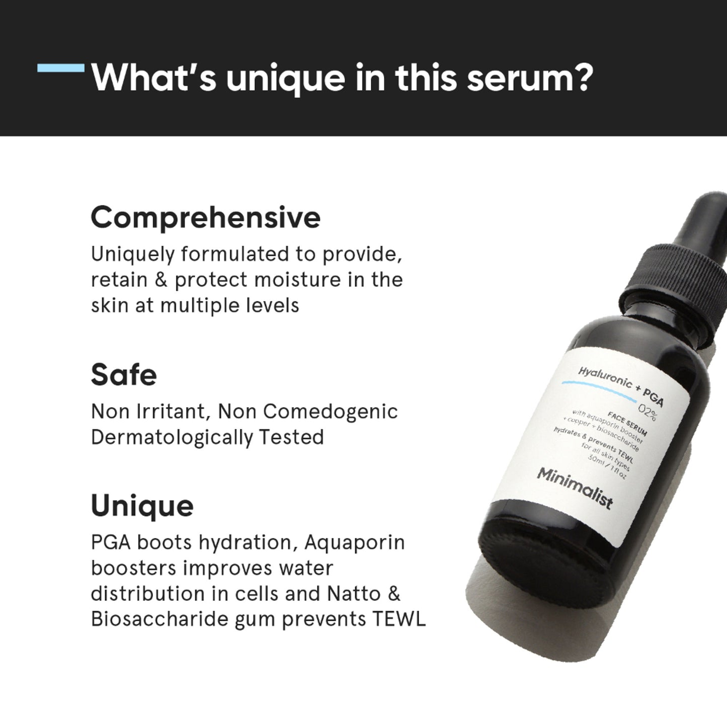Minimalist Hyaluronic + Pga 02% Face Serum Mini