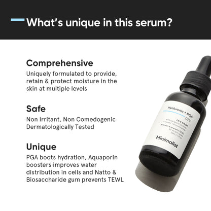 Minimalist Hyaluronic + Pga 02% Face Serum Mini