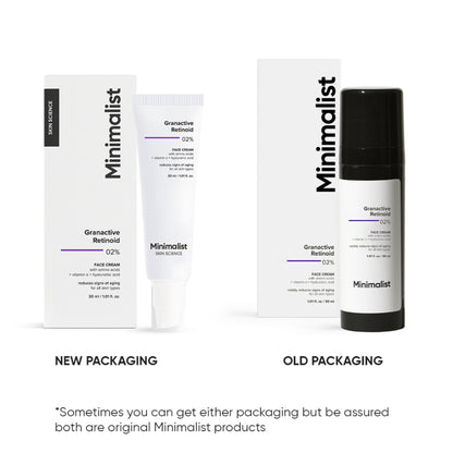 Minimalist 2% Granactive Retinoid Anti Aging Face Cream With Vitamin E & HA