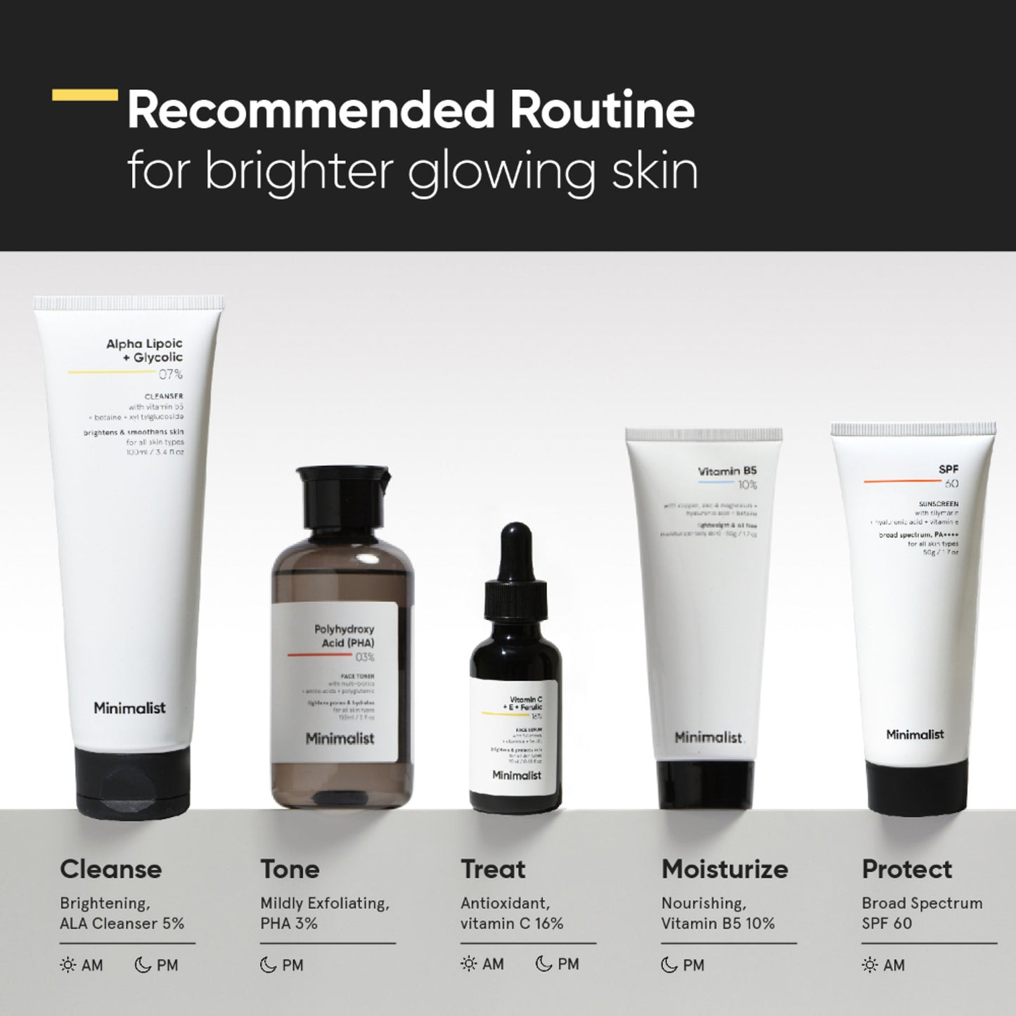 Minimalist Vitamin C + E + Ferulic 16% Face Serum