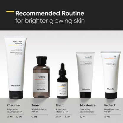 Minimalist Vitamin C + E + Ferulic 16% Face Serum