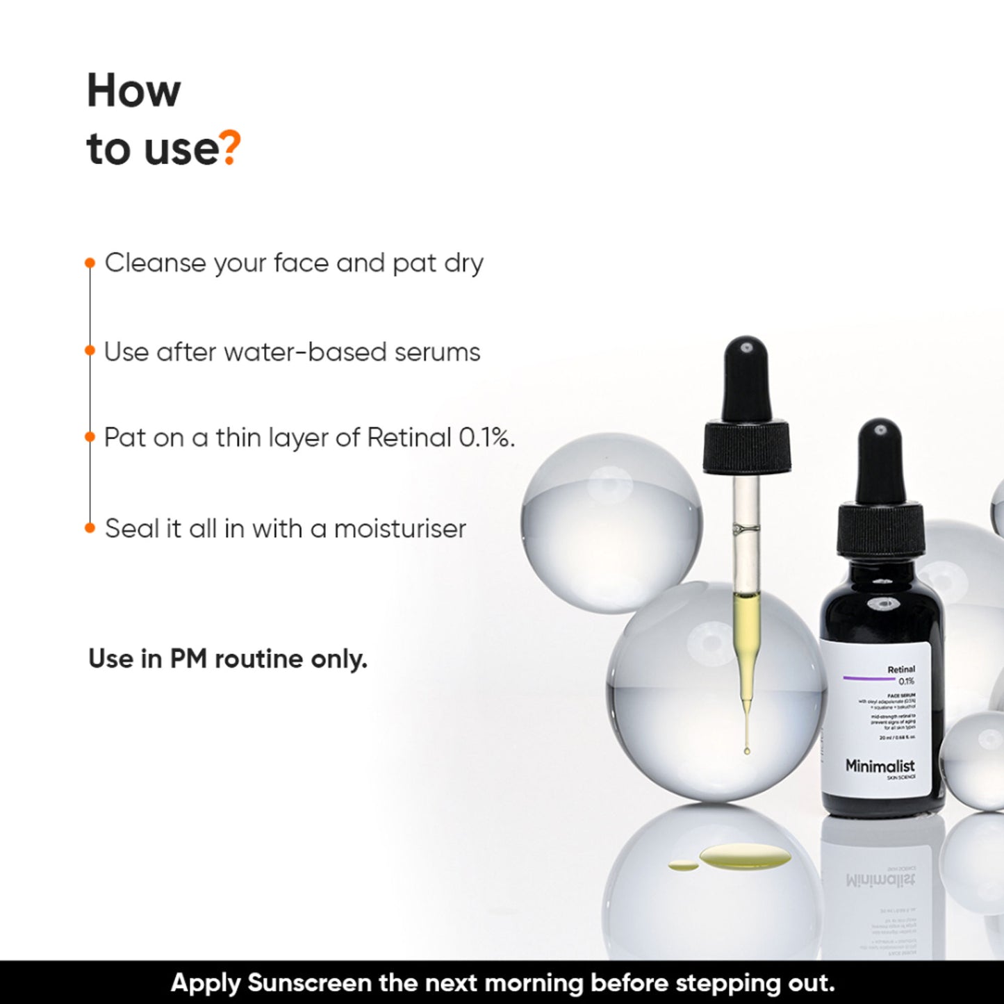 Minimalist Retinal 0.1% Face Serum