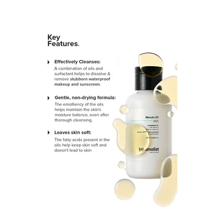 Minimalist Marula Oil 05% Cleansing Oil
