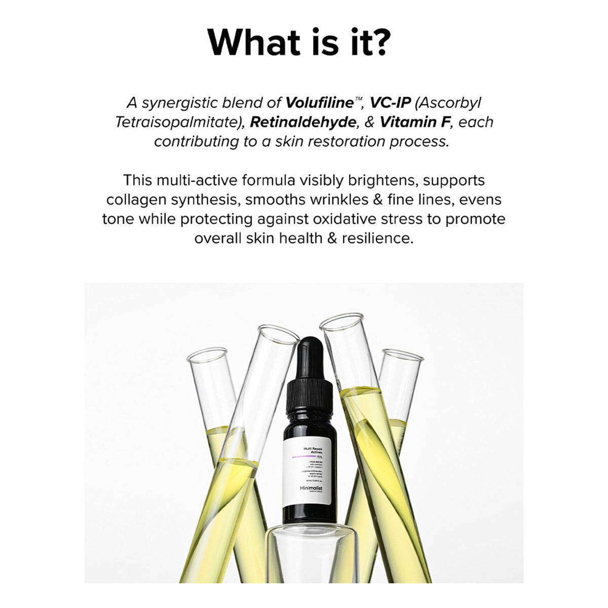 Minimalist Multi Repair Actives 15% Face Serum