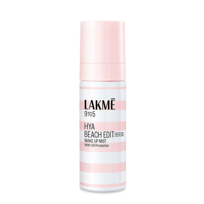 Lakme Hya Beach Edit Makeup Mist with UV Protection, Infused with Hyaluronic Acid, Long lasting