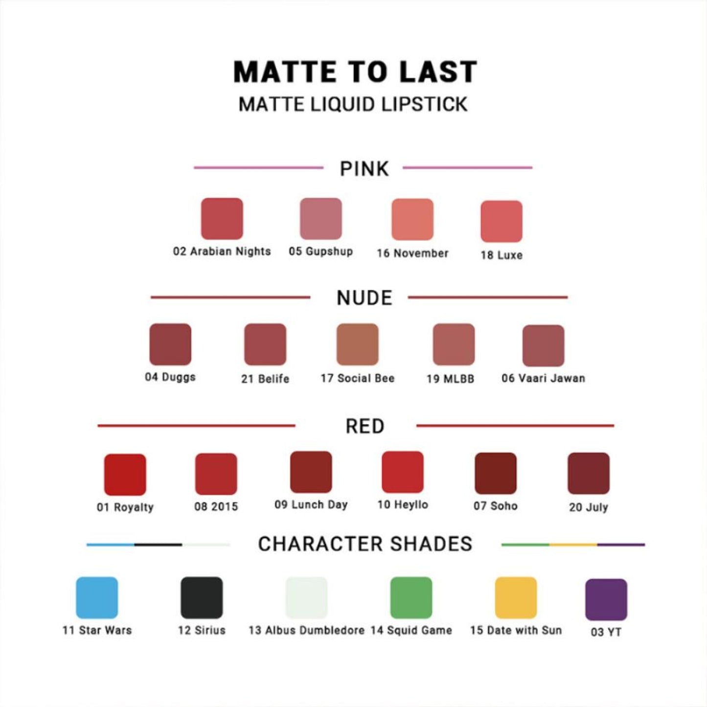CUFFS N LASHES Matte Liquid Lipstick - 19 MLBB