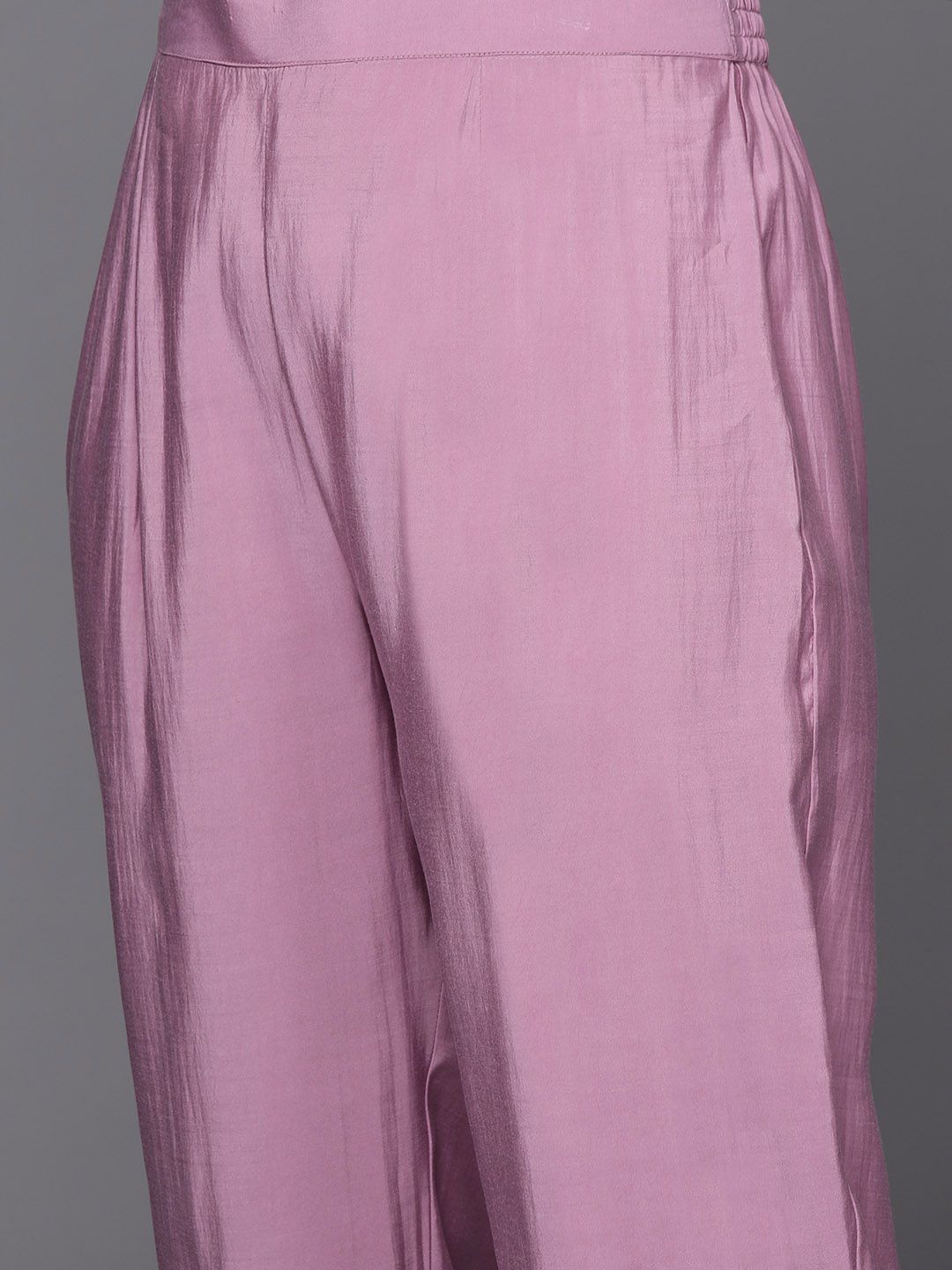 Indyancart IE Plus Size Floral Embroidered Regular Thread Work Kurta with Trousers & Dupatta
