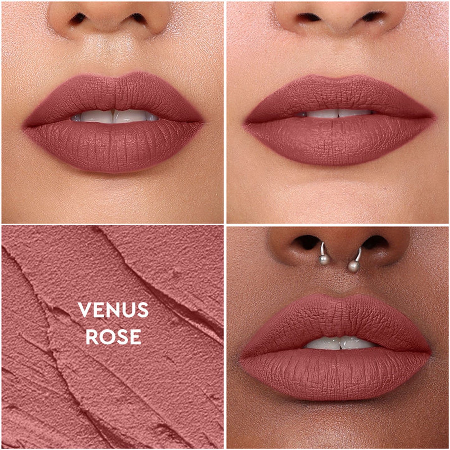 KIRO Non-Stop Airy Matte Liquid Lipstick - Venus Rose