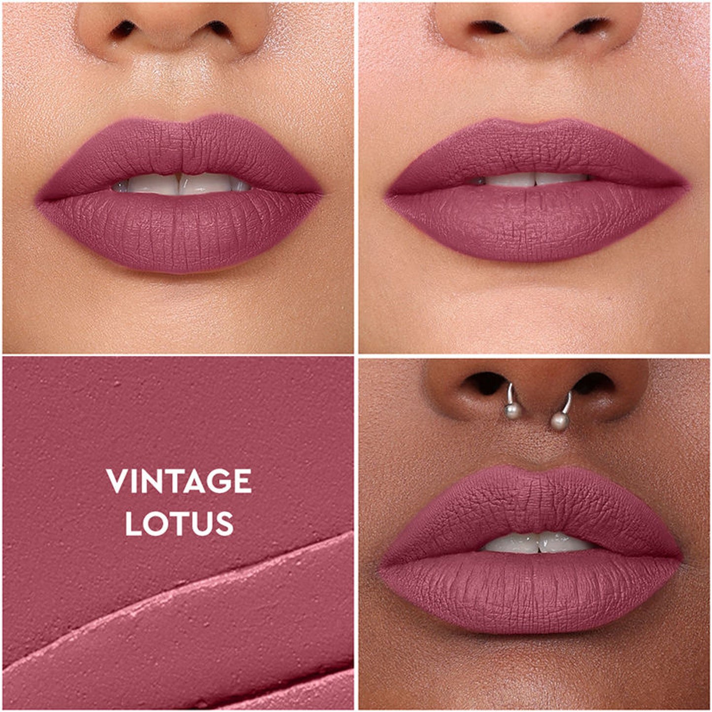 KIRO Non-Stop Airy Matte Liquid Lipstick - Vintage Lotus