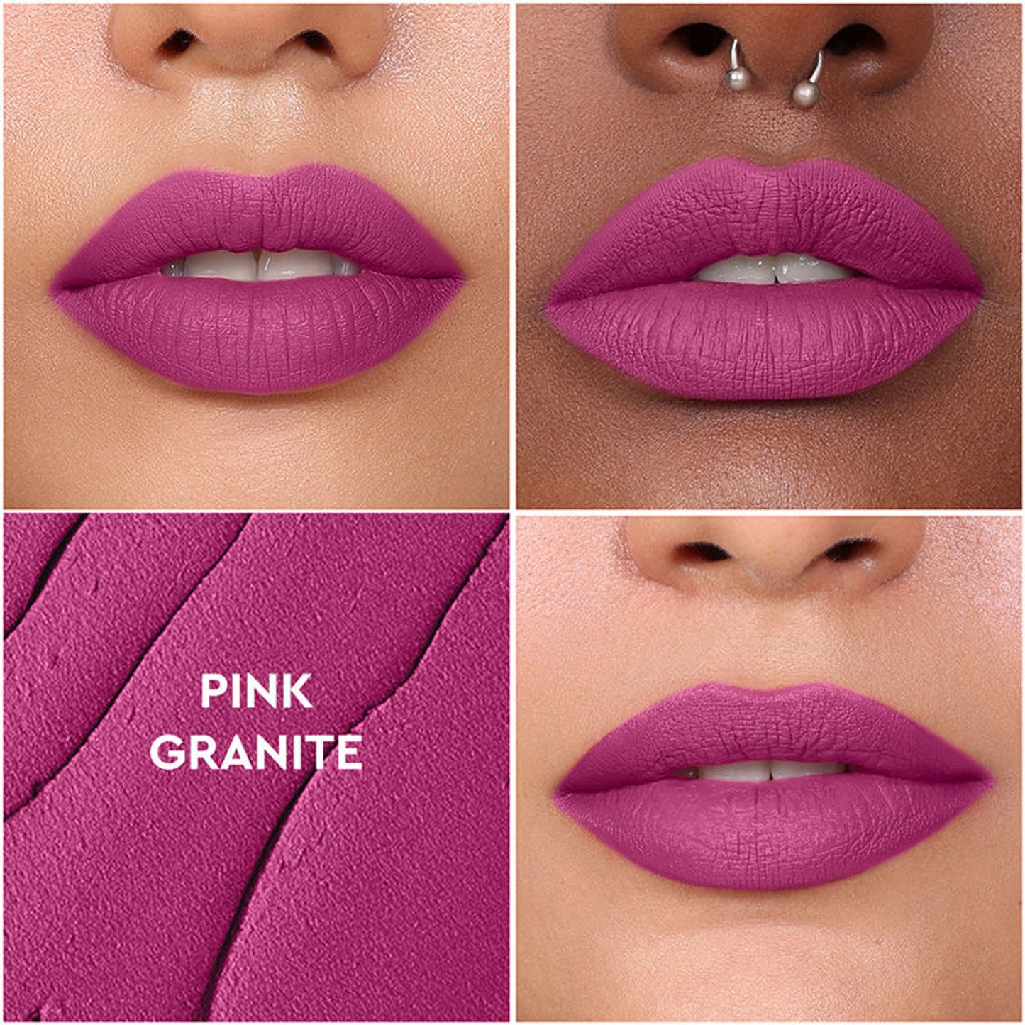 KIRO Non-Stop Airy Matte Liquid Lipstick - Pink Granite