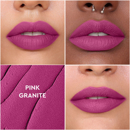 KIRO Non-Stop Airy Matte Liquid Lipstick - Pink Granite