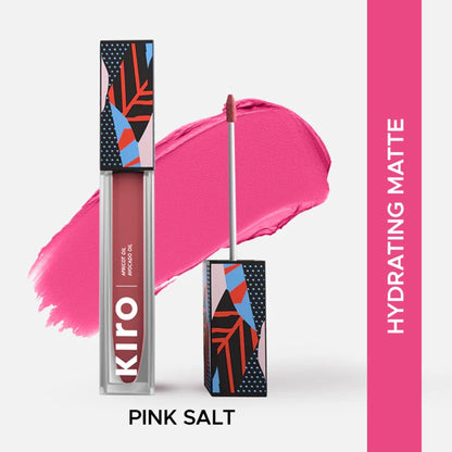 KIRO Non-Stop Airy Matte Liquid Lipstick - Pink Salt