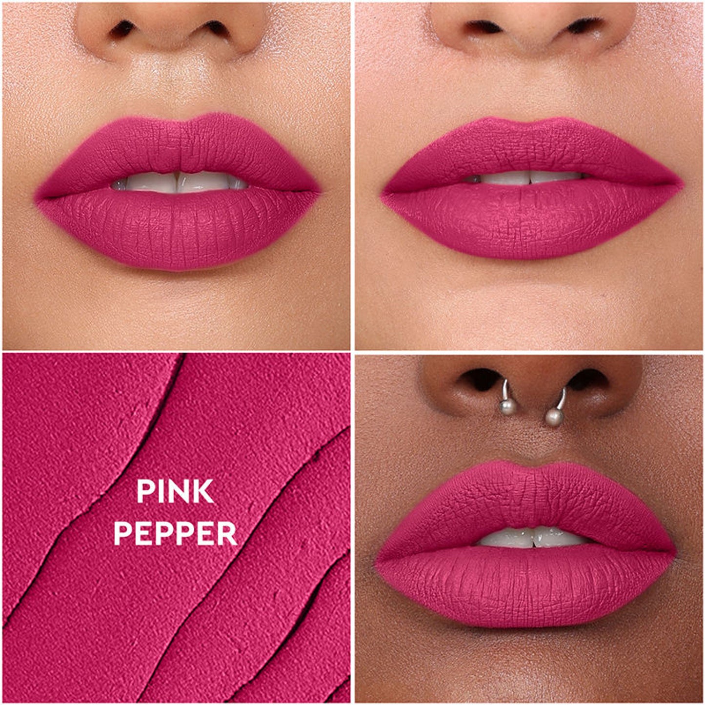 KIRO Non-Stop Airy Matte Liquid Lipstick - Pink Pepper