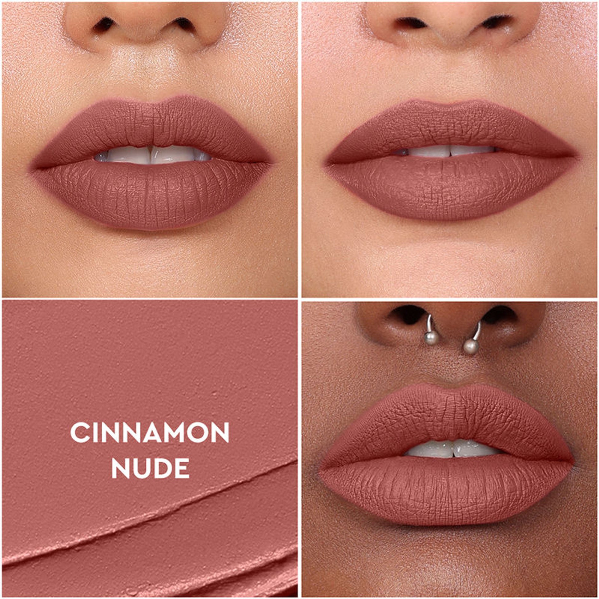 KIRO Non-Stop Airy Matte Liquid Lipstick - Cinnamon Nude