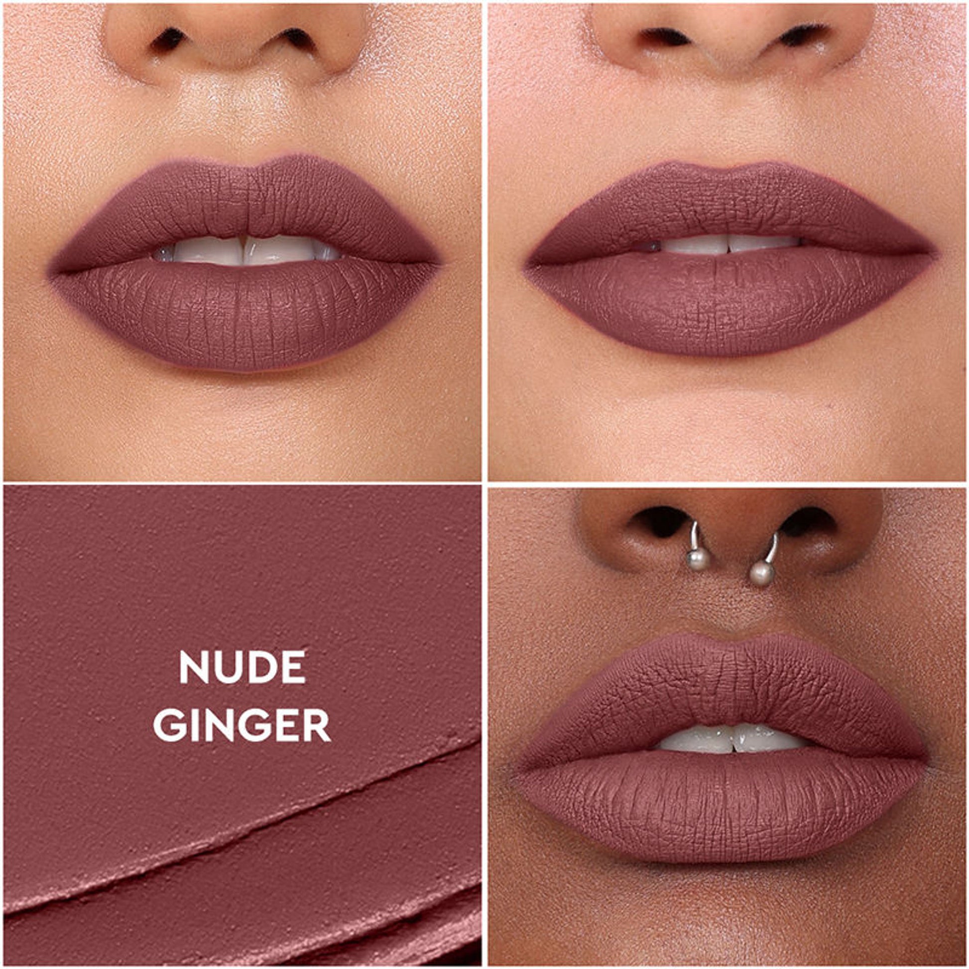 KIRO Non-Stop Airy Matte Liquid Lipstick - Nude Ginger