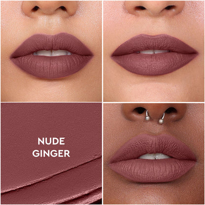 KIRO Non-Stop Airy Matte Liquid Lipstick - Nude Ginger