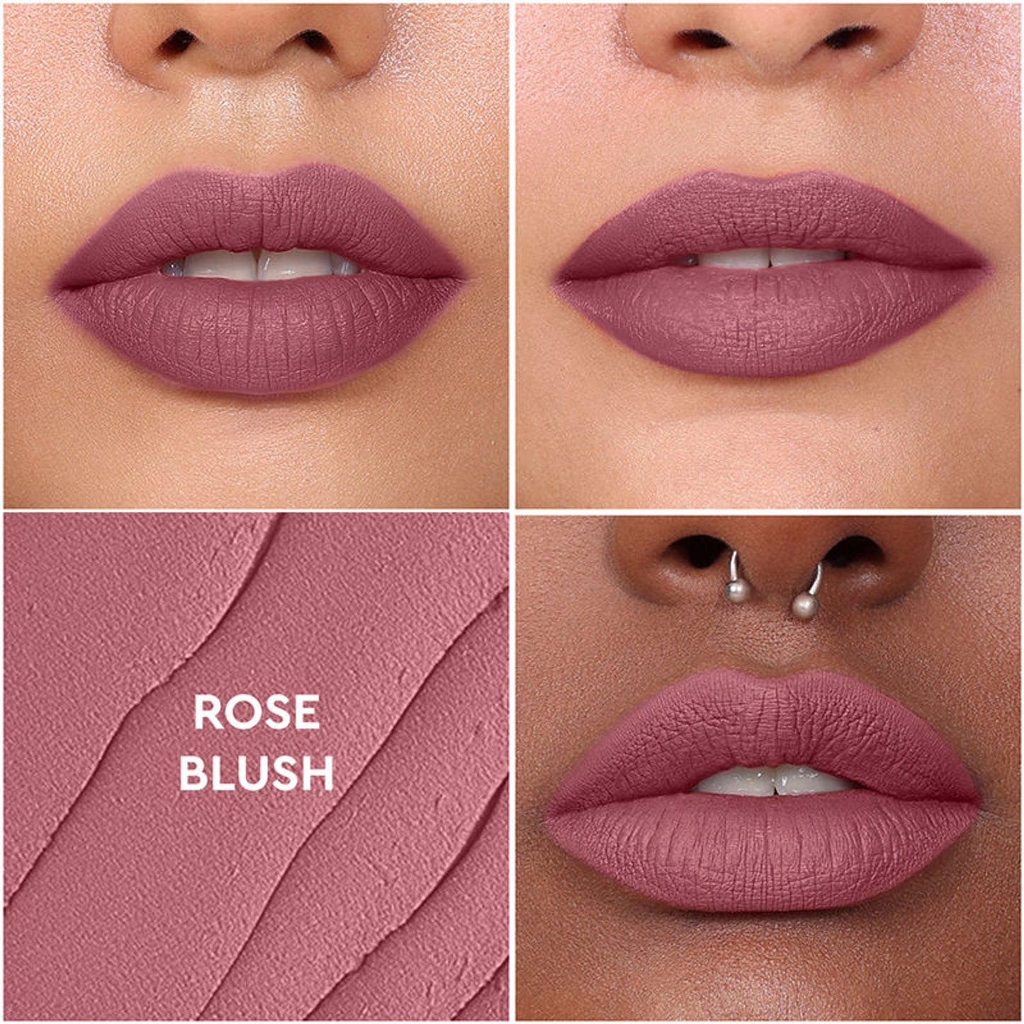 KIRO Non-Stop Airy Matte Liquid Lipstick - Rose Blush