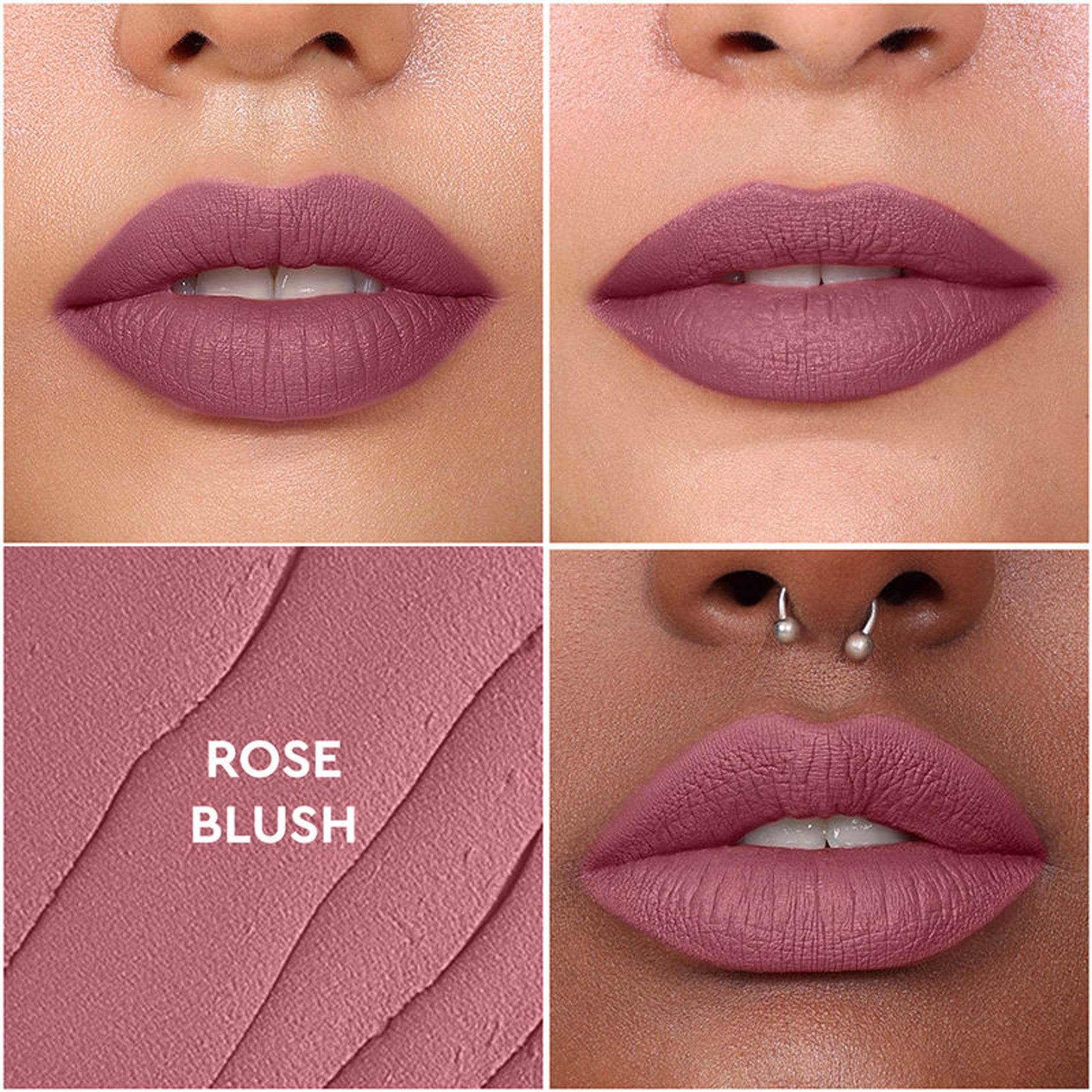 KIRO Non-Stop Airy Matte Liquid Lipstick - Rose Blush