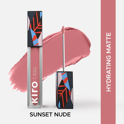 KIRO Non-Stop Airy Matte Liquid Lipstick - Sunset Nude