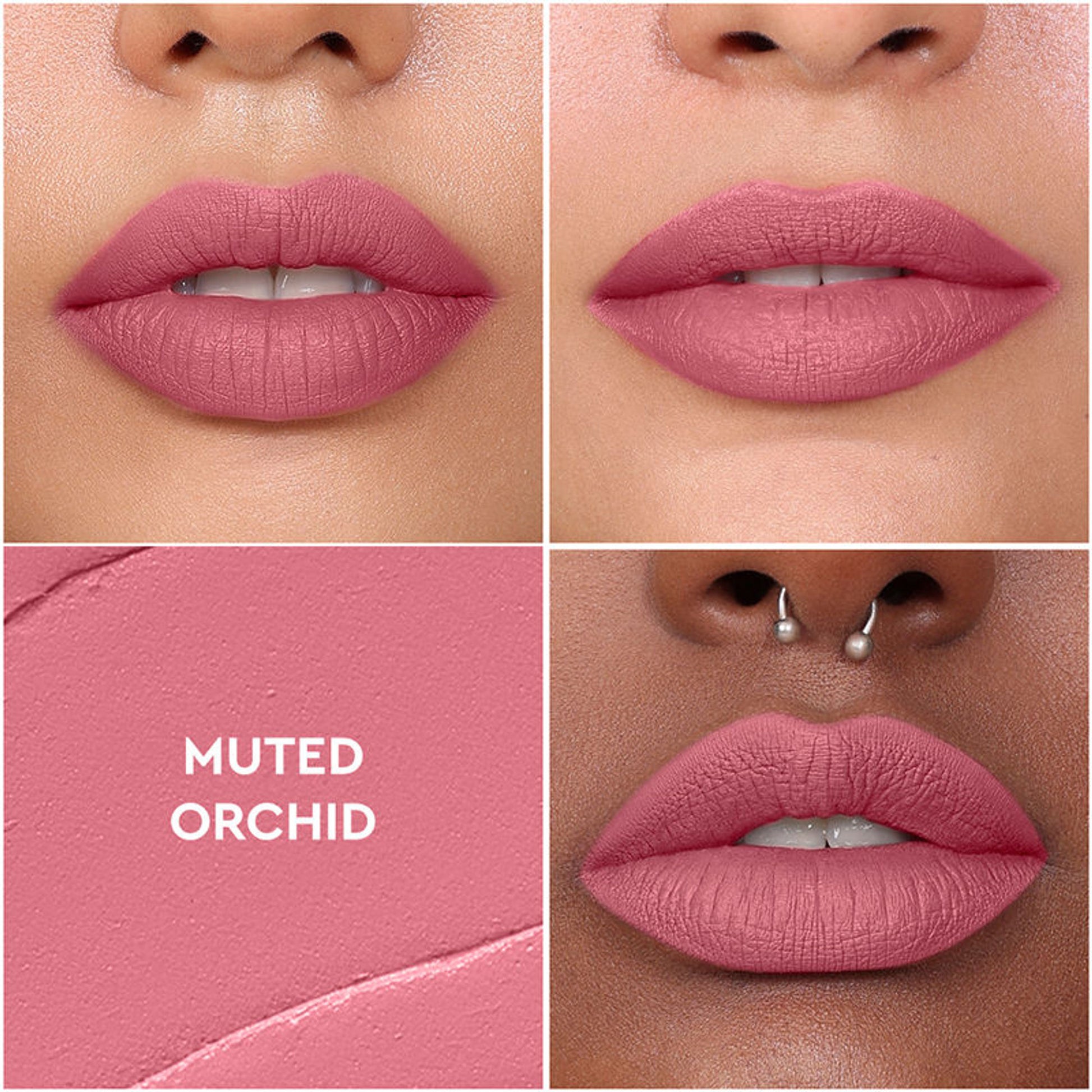 KIRO Non-Stop Airy Matte Liquid Lipstick - Muted Orchid