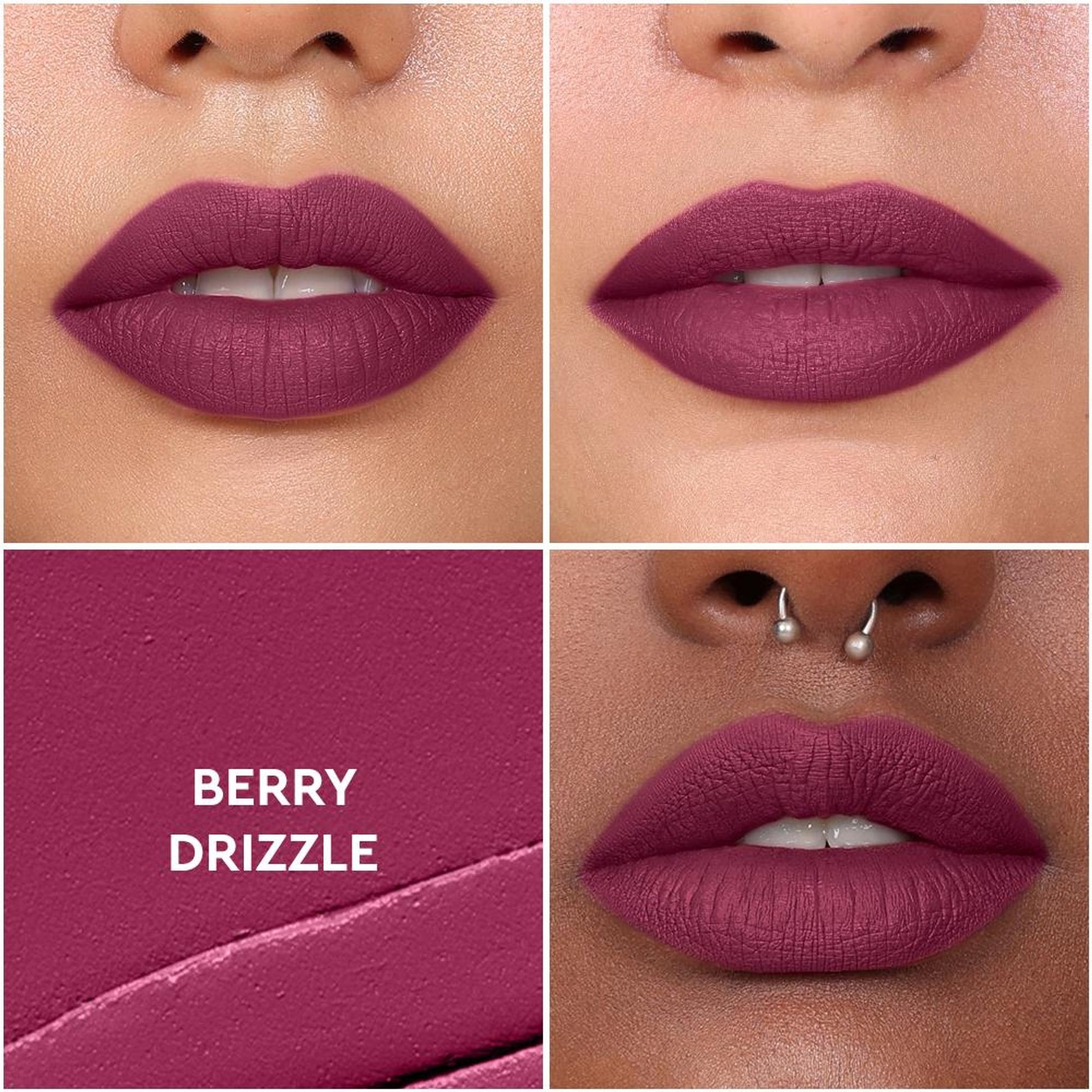 KIRO Non-Stop Airy Matte Liquid Lipstick - 36 Berry Drizzle