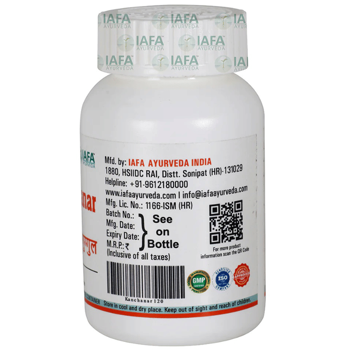 Iafa Ayuveda Kanchanar Guggulu Tablets