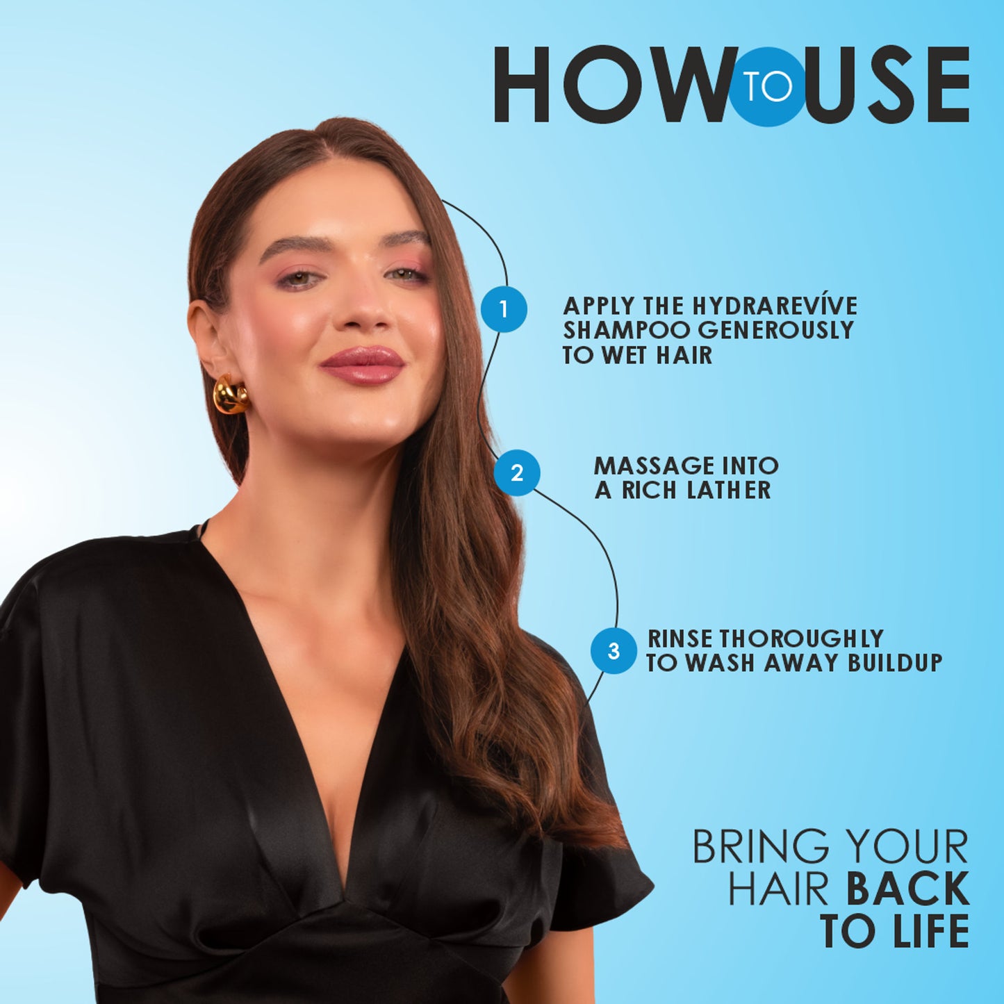 3TENX HydraRevive Hydrating Shampoo for Dry & Dull Hair