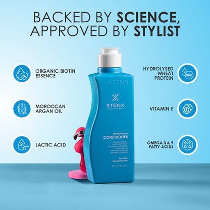 3TENX HydraRevive Hydrating Conditioner for Dry & Dull Hair