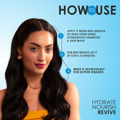 3TENX HydraRevive Hydrating Conditioner for Dry & Dull Hair