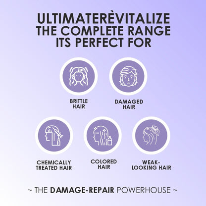 3TENX UltimateRevitalize Keratin Conditioner for Damaged & Frizzy Hair