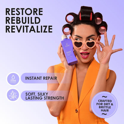 3TENX UltimateRevitalize Keratin Shampoo for Damaged & Frizzy Hair