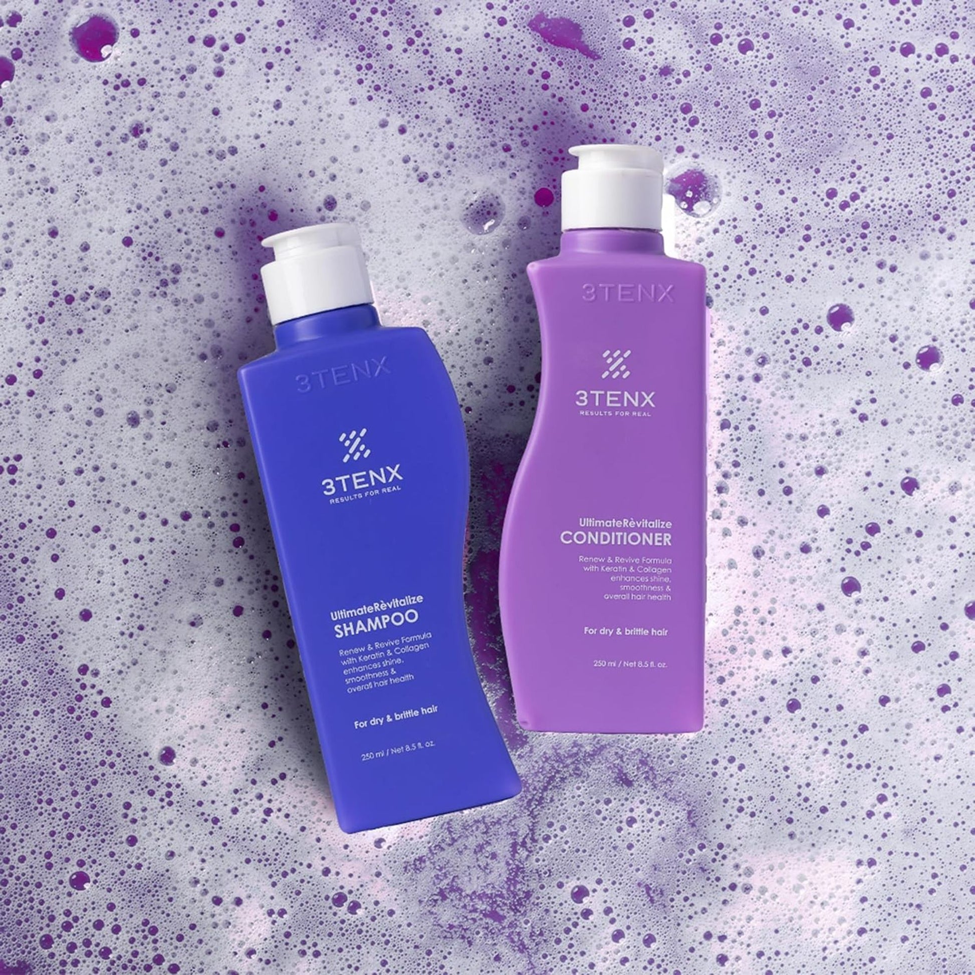 3TENX UltimateRevitalize Keratin Conditioner for Damaged & Frizzy Hair