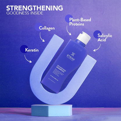 3TENX UltimateRevitalize Keratin Shampoo for Damaged & Frizzy Hair