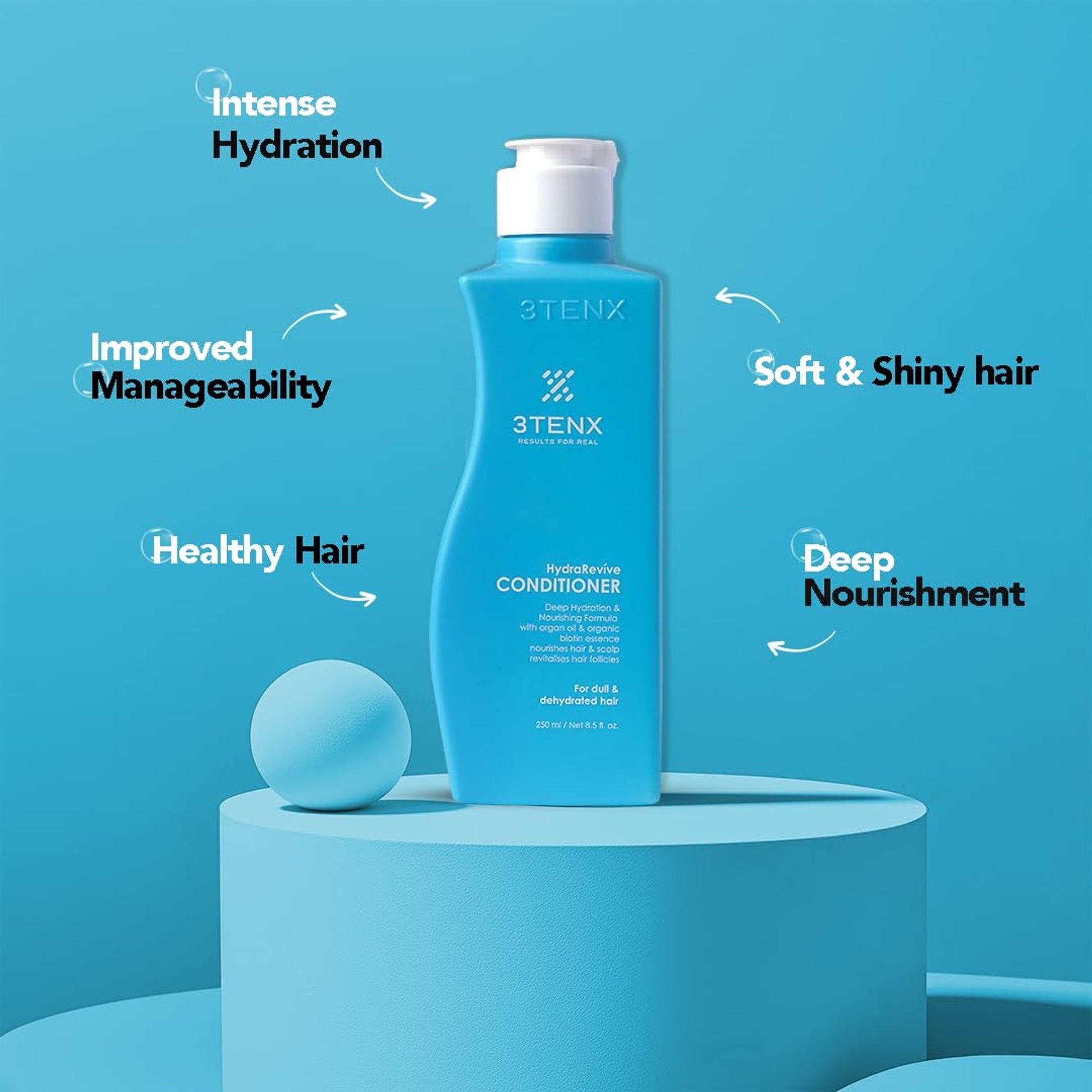 3TENX HydraRevive Hydrating Conditioner for Dry & Dull Hair