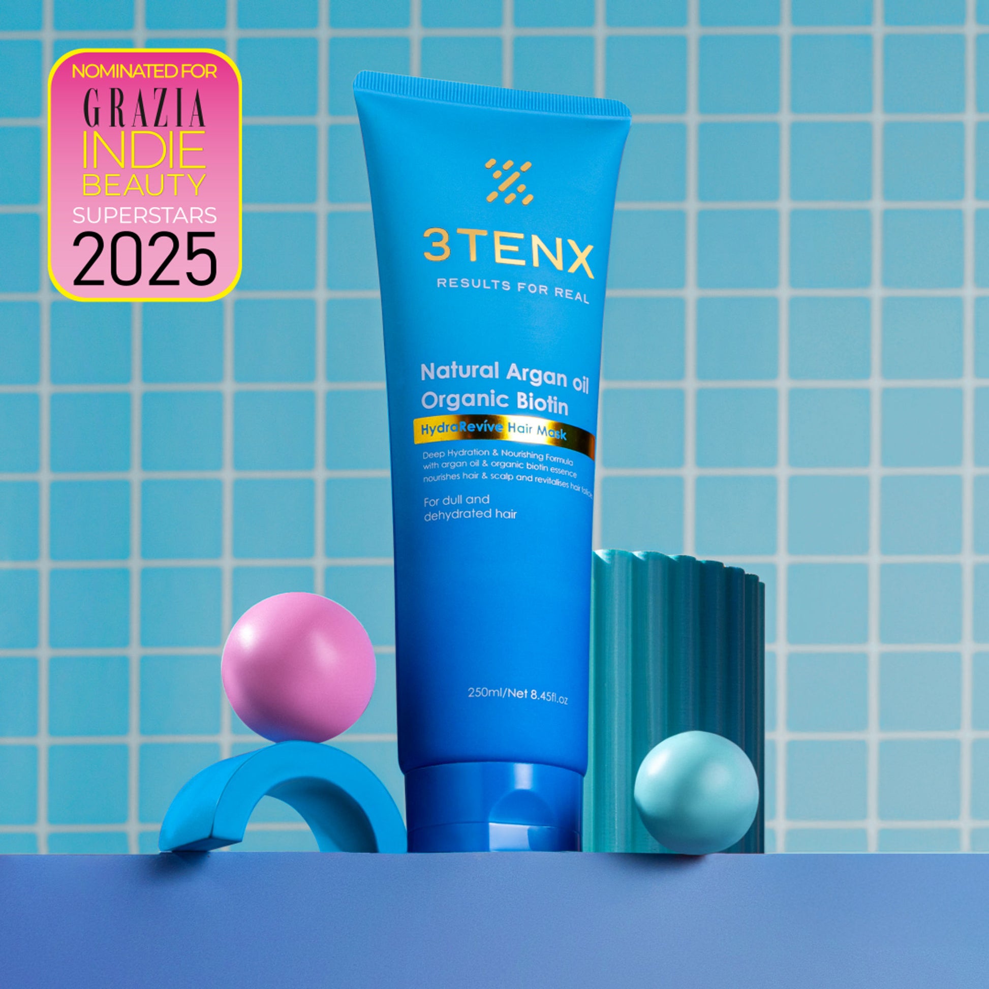 3TENX HydraRevive Hydrating Hair Mask for Dry & Dull Hair