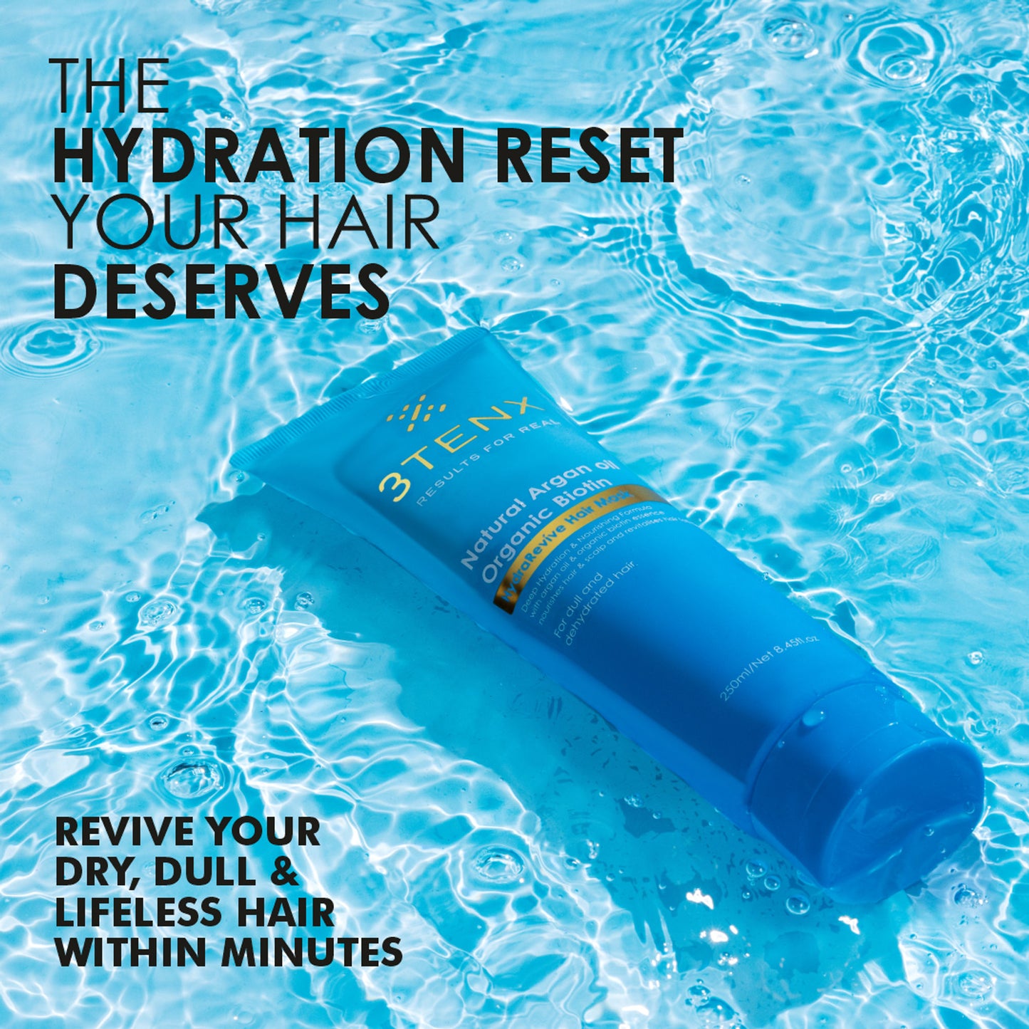 3TENX HydraRevive Hydrating Hair Mask for Dry & Dull Hair