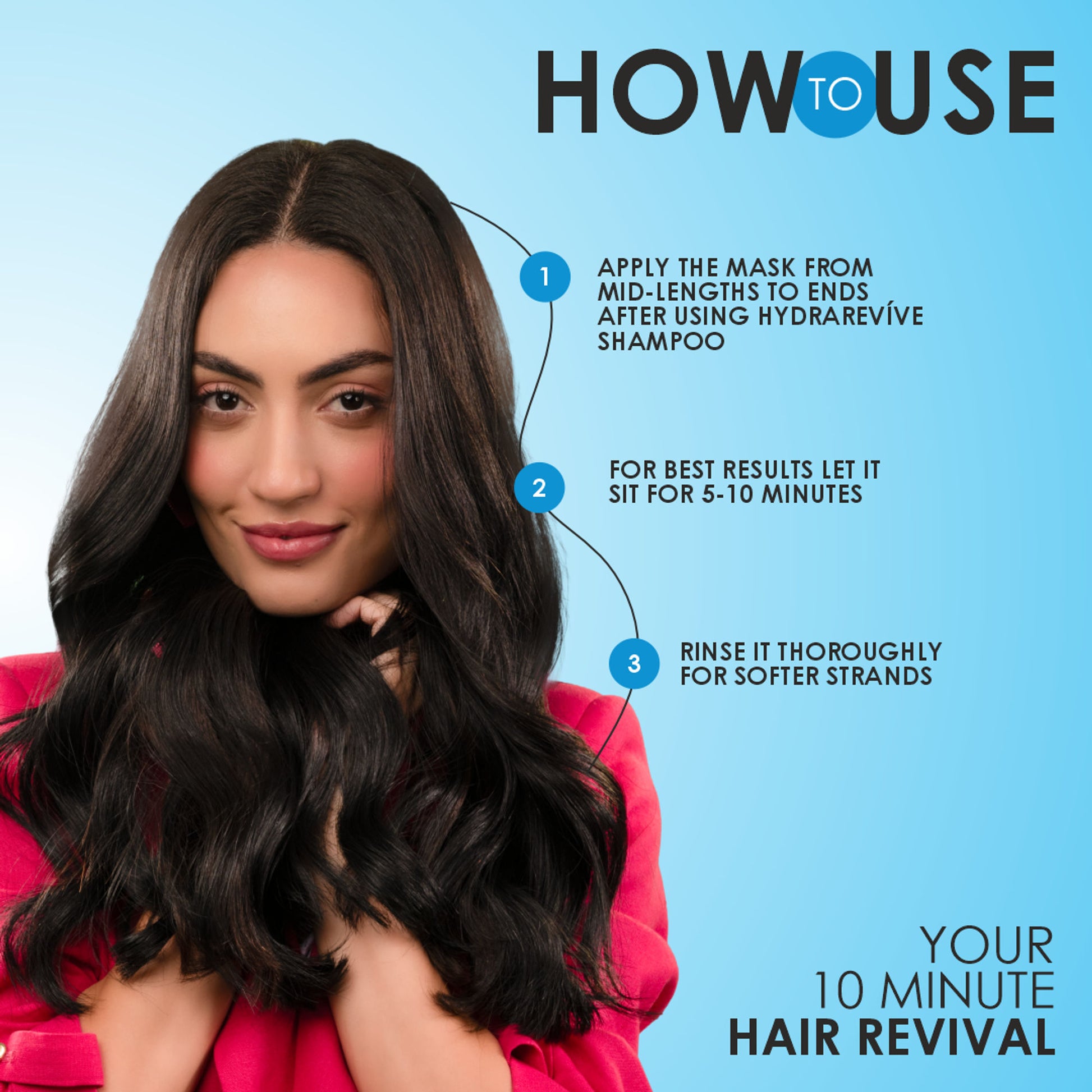 3TENX HydraRevive Hydrating Hair Mask for Dry & Dull Hair