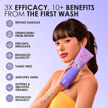 3TENX UltimateRevitalize Hair Mask with Keratin for Damaged Hair