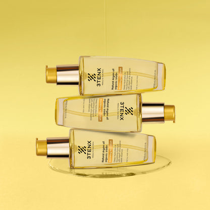 3TENX Nourishing Hair Serum for Dry & Frizzy Hair with Heat Protection
